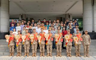 我校举行2025上半年新兵入伍欢送大会