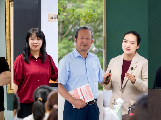 今天，三代教师接力营业！